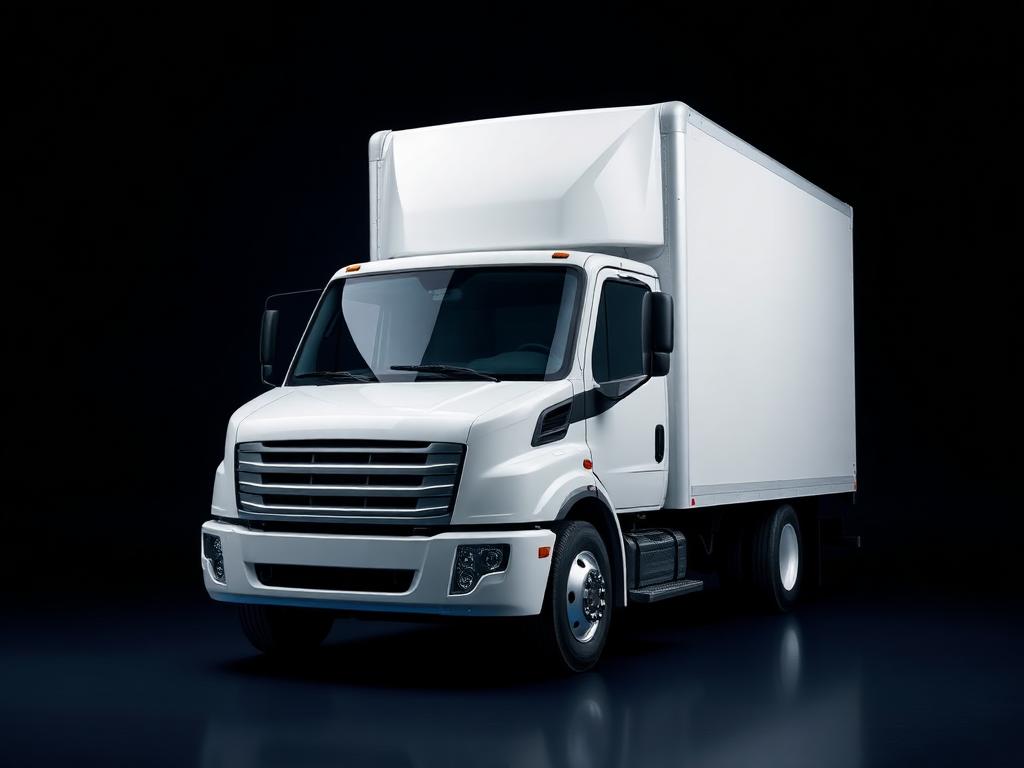 White box truck / straight truck